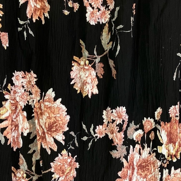 One Clothing Black Floral Off Shoulder Top - Picture 2 of 5